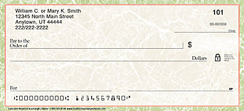Calacatta Personal Checks