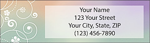 Reflections Return Address Label