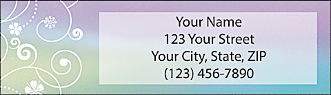 Reflections Return Address Label