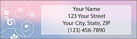 Reflections Return Address Label
