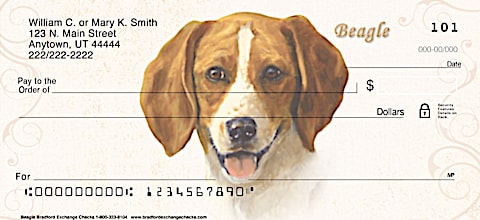 Beagle Personal Checks