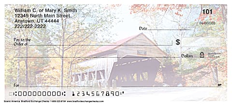 Scenic America Personal Checks