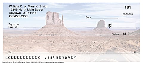 Scenic America Personal Checks