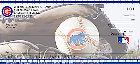 Chicago Cubs MLB&reg; Personal Checks