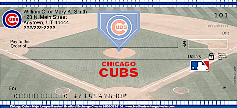 Chicago Cubs MLB&reg; Personal Checks