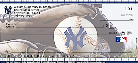 New York Yankees MLB&reg; Personal Checks