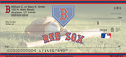 Boston Red Sox MLB&reg; Personal Checks