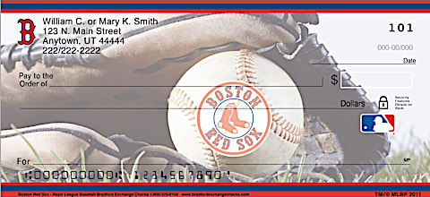 Boston Red Sox MLB&reg; Personal Checks