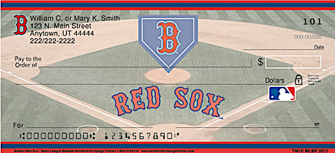 Boston Red Sox MLB&reg; Personal Checks