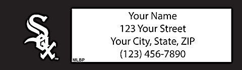 Chicago White Sox MLB&reg; Return Address Label