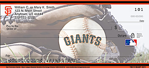San Francisco Giants MLB&reg; Personal Checks