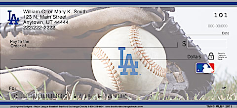 Los Angeles Dodgers MLB&reg; Personal Checks