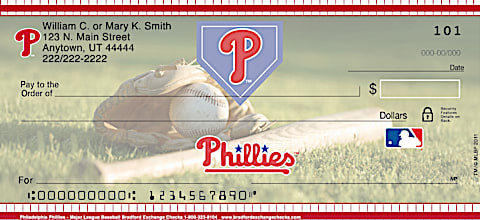 Philadelphia Phillies MLB&reg; Personal Checks
