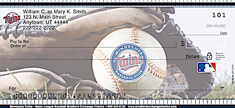 Minnesota Twins MLB&reg; Personal Checks
