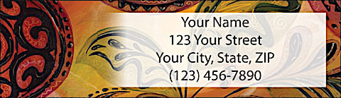 Tribal Soul Return Address Label