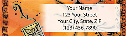 Tribal Soul Return Address Label