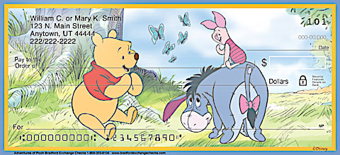 Disney's Adventures of Pooh Personal Checks