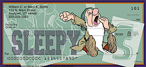 Disney's The Seven Dwarfs Personal Checks