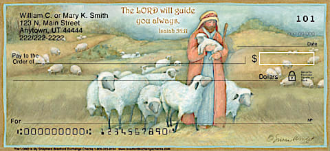 The LORD Is My Shepherd Personal Checks