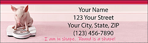 This Little Piggy Return Address Label