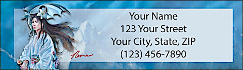 Dragon Masters Return Address Label