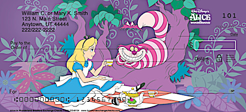 Disney's Alice In Wonderland Personal Checks
