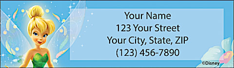 Disney's Tinker Bell & Friends Return Address Label