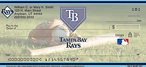 Tampa Bay Rays MLB&reg; Personal Checks