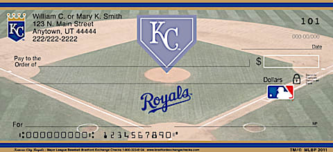 Kansas City Royals MLB&reg; Personal Checks