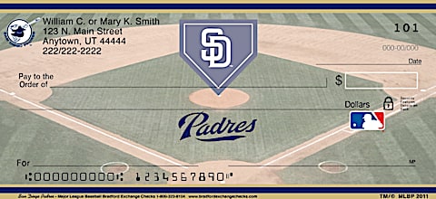 San Diego Padres MLB&reg; Personal Checks