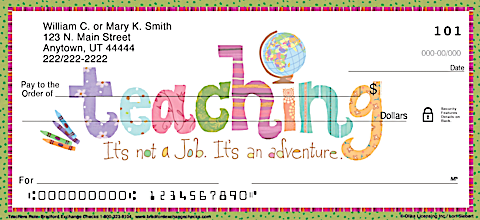 Teachers Rule! Personal Checks