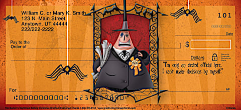 Disney's The Nightmare Before Christmas Personal Checks