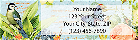 Garden Whispers Return Address Label