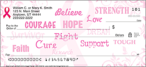 Hope for a Cure Personal Checks