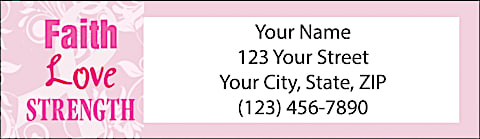 Hope for a Cure Return Address Label