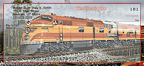 Diesel Trains Personal Checks