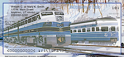 Diesel Trains Personal Checks