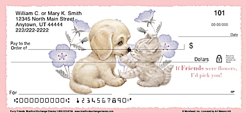 Furry Friends Personal Checks
