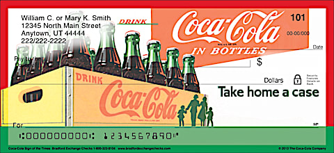 Coca-Cola&reg; Sign of the Times Personal Checks