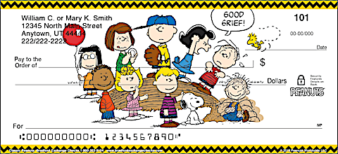 Classic Peanuts Personal Checks