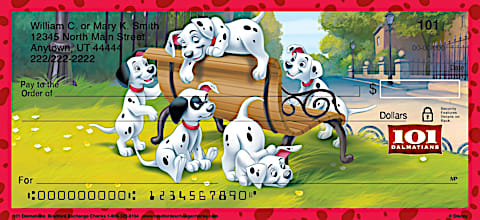Disney's 101 Dalmatians Personal Checks