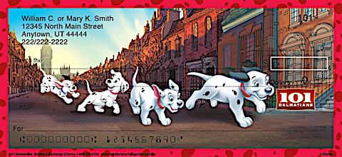 Disney's 101 Dalmatians Personal Checks