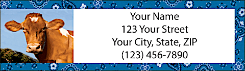 Cow Logic Return Address Label