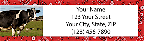Cow Logic Return Address Label