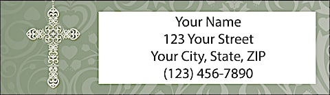The Rosary Prayer Return Address Label