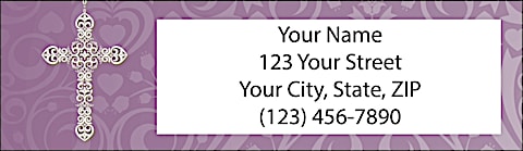 The Rosary Prayer Return Address Label