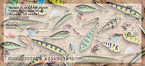 Fishing Lures Personal Checks