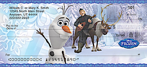 Disney's Frozen Personal Checks