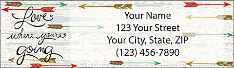 Dreamcatchers Return Address Label