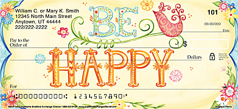 Make Today Awesome Personal Checks
